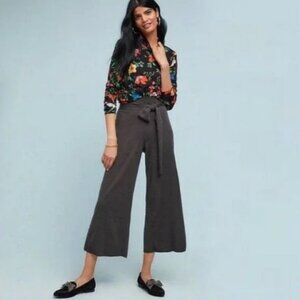 Moth Sweater Knit Pants with Tie